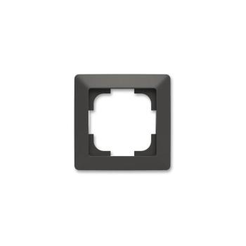 ABB 3901T-A00010 237 - Egyszeres keret ZONI matt fekete ABB 3901T-A00010 237 kép