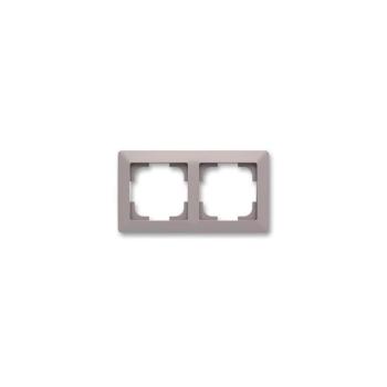 ABB 3901T-A00020 144 - Dupla keret ZONI bézs-szürke ABB 3901T-A00020 144 kép