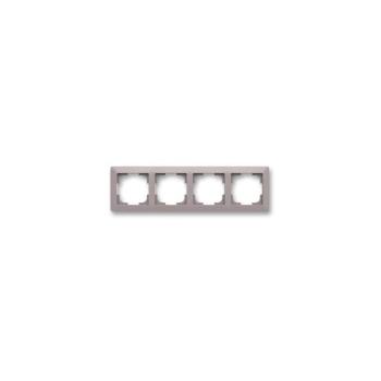 ABB 3901T-A00040 144 - Négyes keret ZONI bézsszürke ABB 3901T-A00040 144 kép