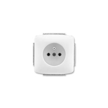 ABB 5518A-A2349 B - Keret nélküli háztartási fali aljzat TANGO 250V fehér ABB 5518A-A2349 B kép