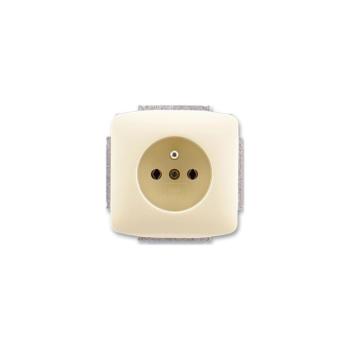 ABB 5518A-A2349 C - Keret nélküli háztartási fali aljzat TANGO 250V elefántcsont ABB 5518A-A2349 C kép