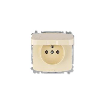 ABB 6619A-A06997 C - Keret nélküli háztartási konnektor TANGO 250V IP44 elefántcsont ABB 6619A-A06997 C kép