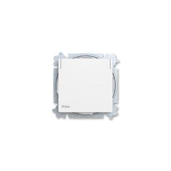 ABB 6619T-A06995 240 - Keret nélküli ZONI fali aljzat 250V IP44 matt fehér ABB 6619T-A06995 240 kép