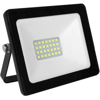 ACA Lighting Q LED kültéri reflektor, 10 W, 12-24 V DC, 3000 K, 800 lm, 110°, IP66, fekete kép