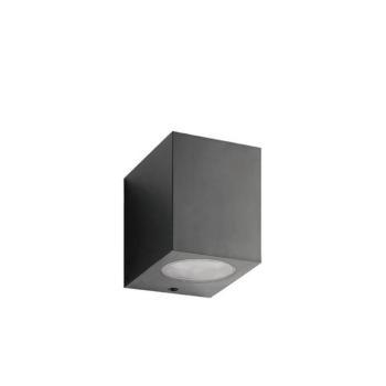 ADRIA SQC1 kültéri fali lámpa GU10 92x90x70mm IP54 műanyag antracit 3230510 VITO kép