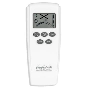 AEROPLAN ECO mennyezeti ventilátor, króm/fehér, átmérő 132 cm, csendes kép