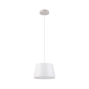 AIDA kábeles csillár 1xE27/60W/230V átm. 25 cm tölgy/fehér LM-1.98/BIAŁY/250 kép