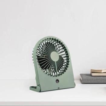 Akkus asztali ventilátor Breezy, pisztácia zöld, csendes kép