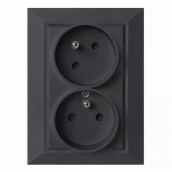 Aljzat 2x2p+z MILA BLACK CZ kép
