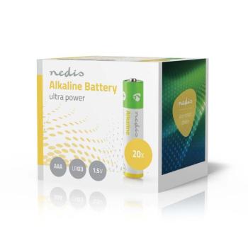 Alkáli elem AAA | 1.5 V DC | 20-es csomag kép
