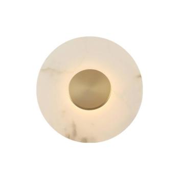 Allison LED fali lámpa, arany/fehér, Ø 30 cm, fém kép