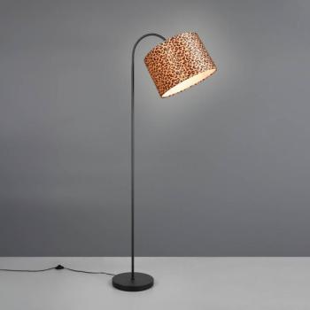 Álló lámpa Pardina barna foltos/fekete Magasság 207 cm Fém kép