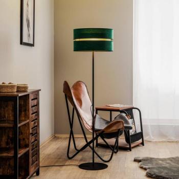Álló világítás Duo, zöld/arany, Ø 40 cm, 1 izzó kép