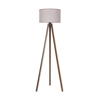 - Állólámpa 1xE27/60W/230V átm. 44 cm bézs/wenge AS0462+DU82634 kép