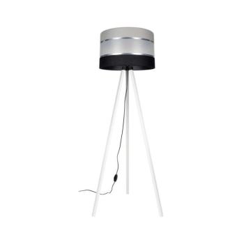 Állólámpa CORAL 1xE27/60W/230V fehér/fekete/szürke/króm AS0465+BE0788 kép