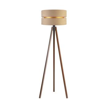 - Állólámpa DUO 1xE27/60W/230V átm. 44 cm bézs/wenge AS0462+DU82672 kép