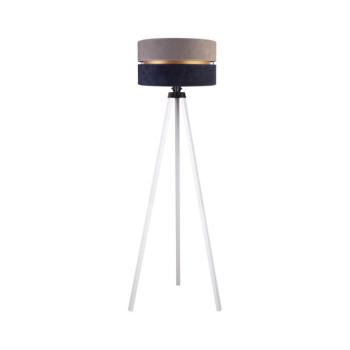 - Állólámpa DUO 1xE27/60W/230V átm. 44 cm szürke/kék/fehér AS0465+DU82689 kép