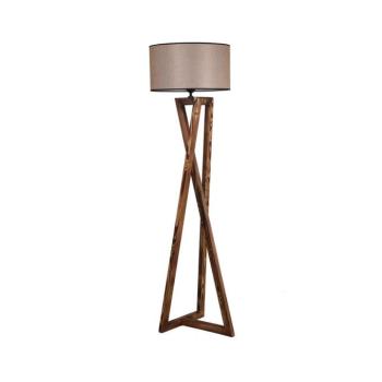 Állólámpa MACKA 1xE27/60W/230V bézs/barna 534LUN2162 kép