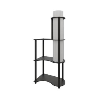 Állólámpa polcokkal NOTO 1xE27/40W/230V fekete 666PTR1111 kép