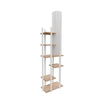 Állólámpa polcokkal VOGUE 1xE27/40W/230V 160 cm fehér 390FLH2156 kép