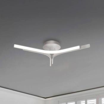 Alta LED mennyezeti lámpa, ezüst színű, Ø 70 cm, fém
