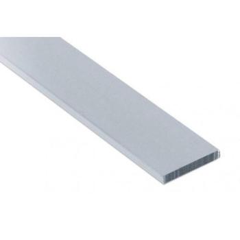 Aluminium lapos profil LED szalaghoz , alu profil , 2 méter/db , 20 mm x 3 mm kép