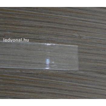 Aluminium profil víztiszta fedő 2 m , FLAT8 kép