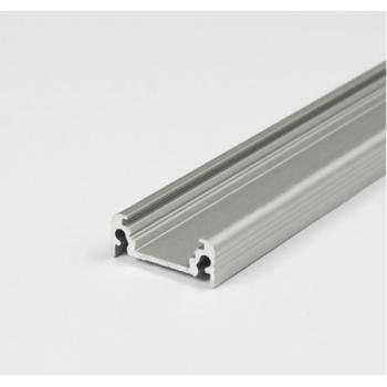 Alumínium U profil LED szalaghoz , 2 méter/db , eloxált , SURFACE14 kép