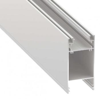Aluminium U profil , LED szalaghoz , függeszthető , 2 irányú , 1 méter/db , DULIO kép