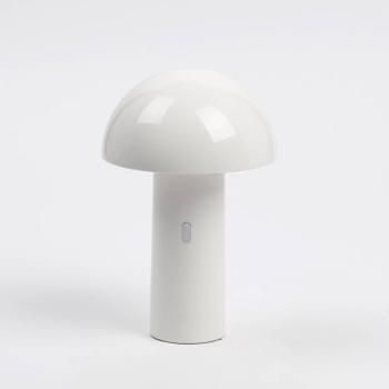 Aluminor Capsule LED asztali lámpa, mobil, fehér kép