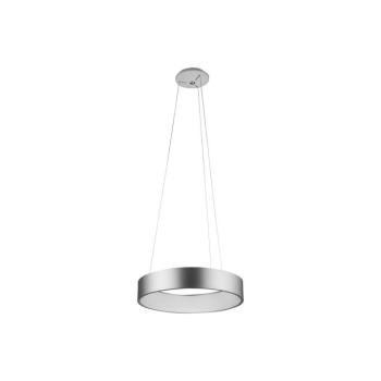 Aluminor Epsilon LED lógó világítás, Ø 62 cm, ezüst kép