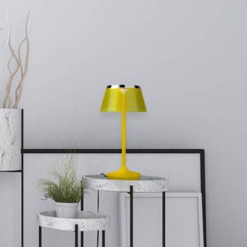 Aluminor La Petite lámpa LED asztali lámpa, sárga kép