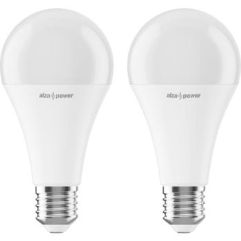 AlzaPower LED 18-115W, E27, 2700K, 2 db kép