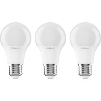 AlzaPower LED 9-60W, E27, 2700K, 3 db kép