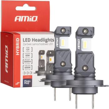 Amio LED H7/H18, 2 × 30 W - fehér (PX26d foglalat), 2 db kép