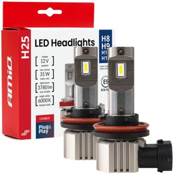 Amio LED H8/H9/H11/H16, 2 × 15,5 W - fehér (PGJ 19-5 foglalat), 2 db kép