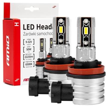Amio LED H8/H9/H11/H16, 2 × 21 W - fehér (PGJ 19-5 foglalat), 2 db kép