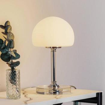 Ancilla LED asztali lámpa, krómozott, 30 cm-es fokozatú fényerő-szabályzóval, kép