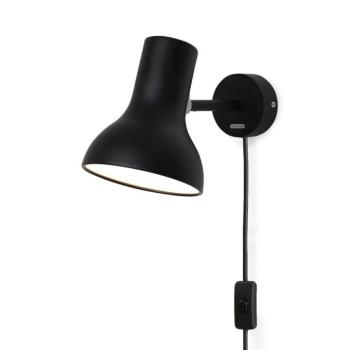 Anglepoise 75-ös típusú mini falikar dugóval fek. kép