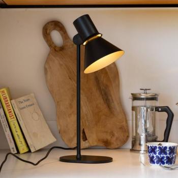 Anglepoise 80 T1 típusú asztali lámpa, matt fekete, 48 cm, fém kép