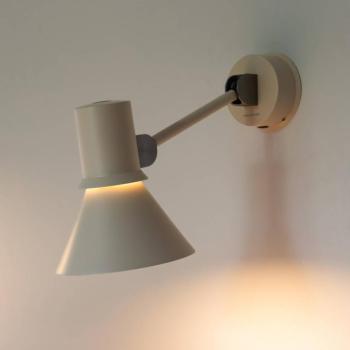Anglepoise fali világítás, 80 W2 típus, bézs, Ø 15 cm, fém kép