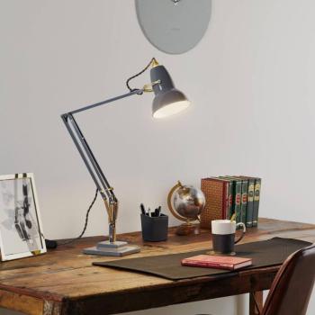Anglepoise asztali világítás Original 1227, szürke/sárgaréz kép