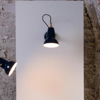 Anglepoise Original 1227 sárgaréz fali tinta kék kép