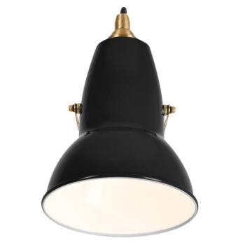 Anglepoise Original 1227 sárgaréz falilámpa fekete kép