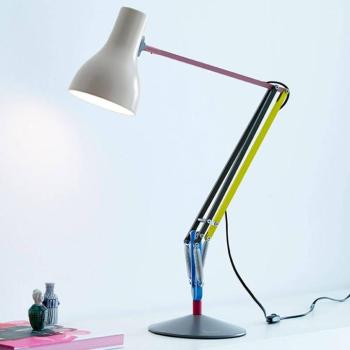 Anglepoise 75 Mini asztali lámpa, világosszürke, 70 cm kép