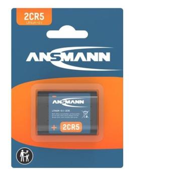 ANSMANN 2CR5 Lítium elem 6V 1 db/csomag kép