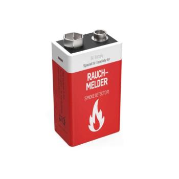 ANSMANN 9V lithium elem füstjelzőbe/szén-monoxid érzékelőbe kép