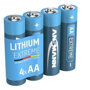 ANSMANN AA/LR6 Lítium elem 1,5V 4 db/csomag kép