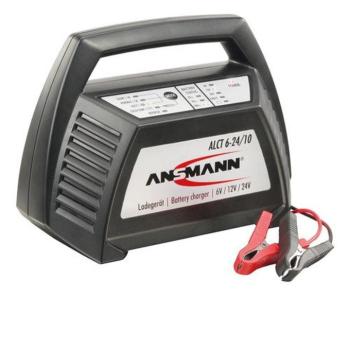 ANSMANN ALCT 6-24/10 6V/12V/24V 10A max. ólom akkumulátor töltő kép