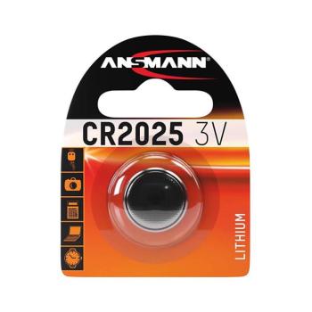 ANSMANN CR2025 3V lítium gombelem 1db/csomag kép